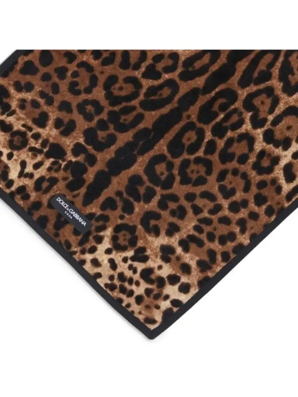 NWT Dolce & Gabbana Casa Guest Towel Leopard Size One Size